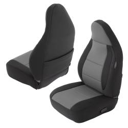 Smittybilt - Smittybilt 471322 Neoprene Seat Cover Set Gray for 03-06 Jeep Wrangler TJ - Image 22