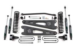Zone Offroad 4" Suspension Lift Kit Zone Shocks F250/F350 SD 4WD Dsl ZONF21N