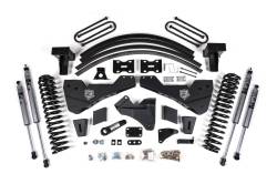 Zone Offroad ZONF54F 8" Suspension Lift Kit Fox Shocks for F250/F350 SD 4WD Dsl
