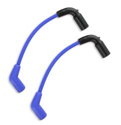 ACCEL - ACCEL 171099-B Spark Plug Wire Set Softail 8mm Blue for 08-17 Harley-Davidson - Image 1