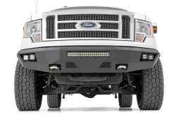Rough Country Suspension Systems - Rough Country Heavy Duty Front Bumper-Black 09-14 Ford F150 10767 - Image 2