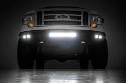 Rough Country Suspension Systems - Rough Country Heavy Duty Front Bumper-Black 09-14 Ford F150 10767 - Image 3