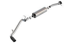 Borla - Borla 140645BC S-Type Cat-Back Exhaust System - Image 1