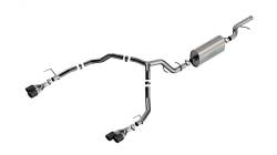 Borla - Borla 140856CF Cat-Back Exhaust System Touring - Image 1