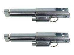 Blue Ox - Blue Ox BX88386 REMOVABLE ATTACHMENT TAB SHORT FRONT/LONG BACK 1 HOLE KIT PAIR - Image 1