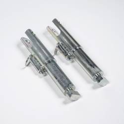 Blue Ox - Blue Ox BX88386 REMOVABLE ATTACHMENT TAB SHORT FRONT/LONG BACK 1 HOLE KIT PAIR - Image 2