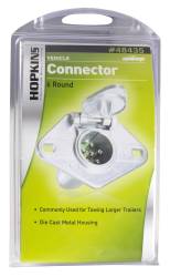 Hopkins Towing Solution - Hopkins 48435 6-Pole Rounds Vehicle To Trailer Wiring Connector - Image 3
