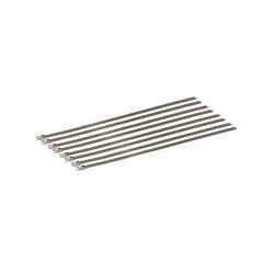 Design Engineering - Design Engineering 10201 Stainless Steel Locking Ties 8" Qty 8 Per Pack - Image 1