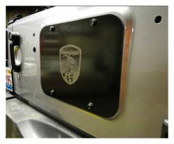 Steinjager - Steinjager Spare Tire Carrier Delete Plate-Bare for Wrangler JK J0043935 - Image 2