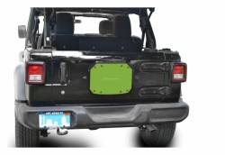 Steinjager - Steinjager Spare Tire Carrier Delete Plate-Gecko Green for Jeep JL J0048225 - Image 1