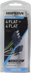 Hopkins Towing Solution - Hopkins 47105 4-Wire Flat Connector Vehicle To Trailer Wiring Connector - Image 4