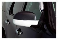 Auto Ventshade AVS - Auto Ventshade Lower Half Mirror Covers Chrome Silverado/Sierra 687684 - Image 2