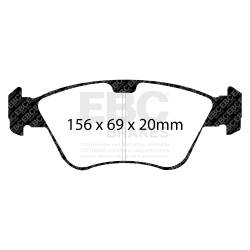 EBC Brakes - EBC Brakes DP31075C Redstuff Ceramic Low Dust Brake Pads - Image 1