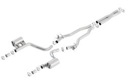 Borla - Borla 140669 ATAK Cat-Back Exhaust System for 15-16 Charger - Image 1