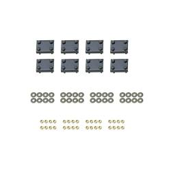 Westin - Westin 22-1055 22-Series Oval Step Bar Brackets for 01-04 F150 SuperCrew Black - Image 2