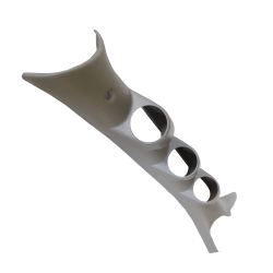 AutoMeter - AutoMeter 17213 Triple Pod Pillar Replacement Black 2-1/16" - Image 2