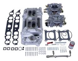 Edelbrock - Edelbrock 2065 RPM Air-Gap Dual-Quad Intake Manifold/Carburetor Kit - Image 1