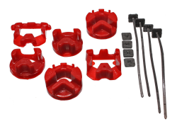 Energy Suspension - Energy Suspension 5.1107R Motor Mount Insert Polyurethane Red - Image 2
