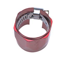 Russell - Russell 620270 Tube Seal Hose End Red Anodize Finish 3/8" Fuel Hose -08AN - Image 2