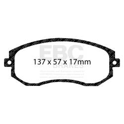 EBC Brakes - EBC Brakes UD1539 Ultimax Brake Pads - Image 1