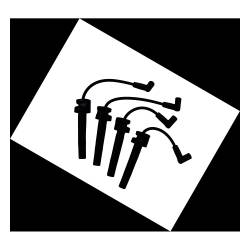 Crown Automotive Jeep Replacement - Crown Automotive 5102091AA Ignition Wire Set for Liberty TJ Wrangler TJ - Image 2