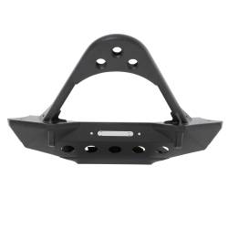 Smittybilt - Smittybilt 76524 SRC Front Bumper w/Stinger Black for Jeep Wrangler JK - Image 1