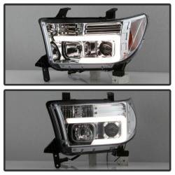 Spyder Auto - Spyder 5084651 Chrome Light Bar Projector Headlights for 07-13 Tundra & Sequoia - Image 8