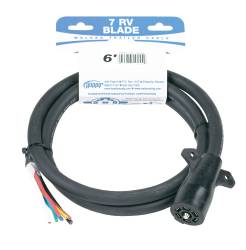 Hopkins Towing Solution - Hopkins Towing Solution 20244 7 Blade Trailer End Molded Cable - Image 2