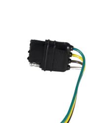 Hopkins Towing Solution - Hopkins 48025 4-Wire Flat Connector Vehicle To Trailer Wiring Connector - Image 6