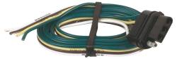 Hopkins Towing Solution - Hopkins 48035 4-Wire Flat Connector Vehicle To Trailer Wiring Connector - Image 1