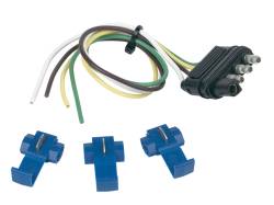 Hopkins Towing Solution - Hopkins 48105 4-Wire Flat Connector Vehicle To Trailer Wiring Connector - Image 1
