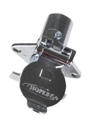 Hopkins Towing Solution - Hopkins 48285 4-Pole Round Connector Kit Vehicle To Trailer Wiring Connector - Image 4