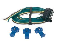 Hopkins Towing Solution - Hopkins 48125 4-Wire Flat Connector Vehicle To Trailer Wiring Connector - Image 1
