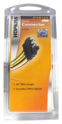 Hopkins Towing Solution - Hopkins 48125 4-Wire Flat Connector Vehicle To Trailer Wiring Connector - Image 2
