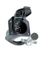 Hopkins Towing Solution - Hopkins Towing Solution 47435B 6 Round To 7 Blade Flex Adapter - Image 2