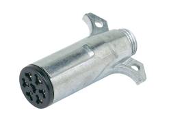 Hopkins Towing Solution - Hopkins 52024 7-Pole Heavy Duty Rounds Vehicle To Trailer Wiring Connector ALL - Image 1