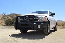 Steelcraft - Steelcraft 60-12250 Black HD Front Elevation Bumper for 13-2018 Dodge Ram 1500 - Image 1