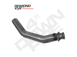 Diamond Eye Performance - Diamond Eye 261001 Downpipe 4" 409 Stainless Steel 94-02 Dodge for 5.9L Cummins - Image 1