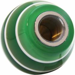 American Shifter Company - American Shifter ASCSN01002 Red Super Stripe Custom Shift Knob - Image 1