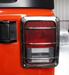 Kentrol - Kentrol 30582 Polished Rear Taillight Guards Pair for 07-18 Jeep Wrangler JK - Image 9