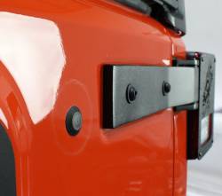 Kentrol - Kentrol 80578 Textured Black Rear Tailgate Hinge Pair for 07-18 Jeep Wrangler JK - Image 8