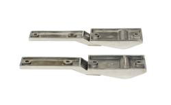 Kentrol - Kentrol 30478 Polished Rear Tailgate Hinge Pair for 97-04 Jeep Wrangler TJ - Image 2