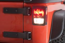 Kentrol - Kentrol 80702 Textured Black Heritage Taillight Guard for 07-18 Jeep Wrangler JK - Image 8