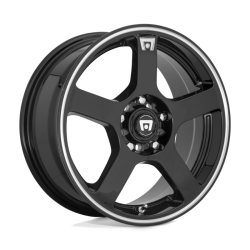 Motegi - Motegi Wheels MR116 FS5 17x7 5x105/4.5 40mm Gloss Black/Machined MR11677024340 - Image 1