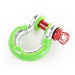 Rugged Ridge - D-Ring Shackle Isolator Kit Green Pair 3/4 inch - Image 4