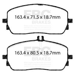 EBC Brakes - EBC Brakes DP42390R Yellowstuff Street & Track Brake Pads - Image 1