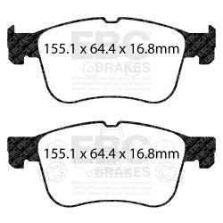 EBC Brakes - EBC Brakes DP42372R Yellowstuff Street & Track Brake Pads - Image 2