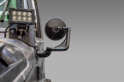 DV8 Offroad - DV8 Offroad D-JP-190050-B Black Tubular Mirrors for 07-18 Jeep Wrangler JK - Image 4