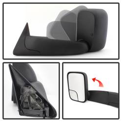 Spyder Auto - Spyder Auto 9925054 XTune Door Mirror for 94-02 Ram 1500 Ram 2500 Ram 3500 - Image 2