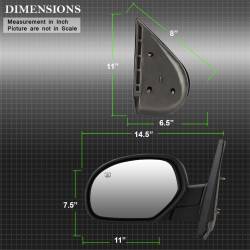 Spyder Auto - Spyder Auto 9938658 XTune Door Mirror - Image 6